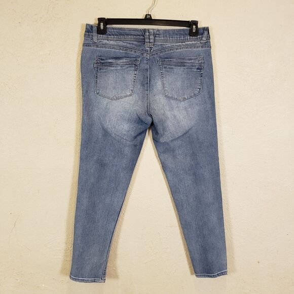NWT Democracy “Ab”solution Ankle Jeans Blue Stretch Denim Size 12 - Picture 6 of 9